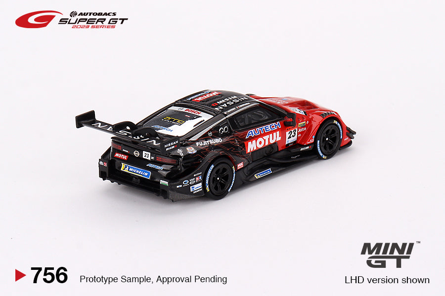 Mini GT 1/64 Nissan Z GT500 #23 "MOTUL AUTECH Z" NISMO (#756) - 2023 SUPER GT SERIES