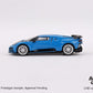 Mini GT 1/64 Bugatti Centodieci (#586) - Blu Bugatti