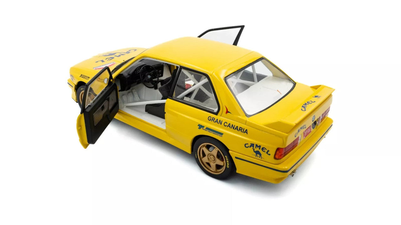 Solido 1/18 1992 BMW (E30) M3 GR.A - #1 Yellow Rally Principe Asturias