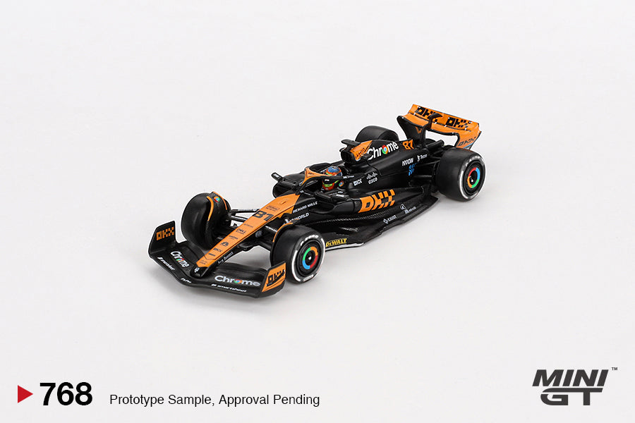 Mini GT 1/64 McLaren MCL60 #81 Oscar Piastri (#768) - 2023 Japanese GP 3rd Place