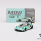 Mini GT 1/64 Porsche 911 GT3 R #28 (#803) HubAuto Racing 2023 FIA GT World Cup 70th Macau Grand Prix