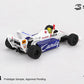 Mini GT 1/64 Toleman TG184 (#1118) - #19 Ayrton Senna 1984 Monaco Grand Prix 2nd Place