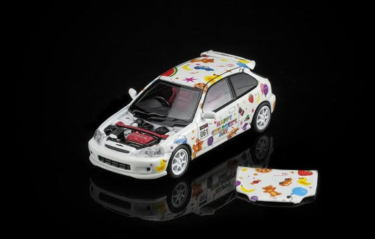 ⚠️ PRE ORDER ⚠️Motorhelix 1/64 Honda Civic Type-R (EK9) - Children's Day Special Edition