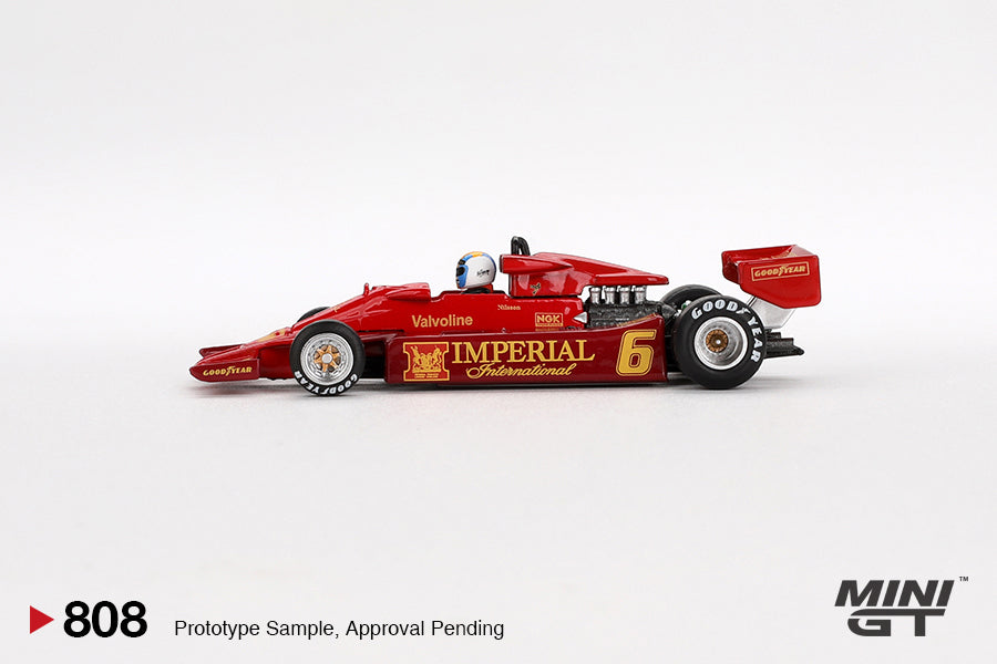 Mini GT 1/64 Lotus 78 (#808) - Gunnar Nilsson 1977 Japanese GP