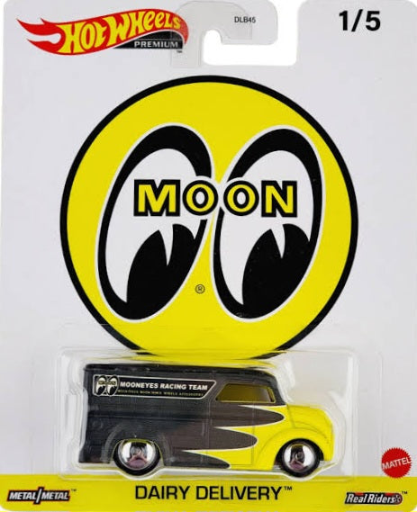 Hot Wheels Premium 1/64 Dairy Delivery - Mooneyes Livery