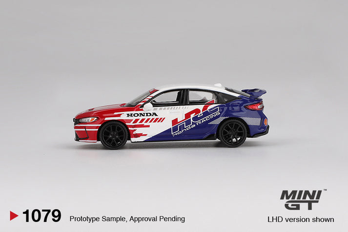 Mini GT 1/64 Honda Civic TYPE R (#1079) - 2024 Pace Car HRC