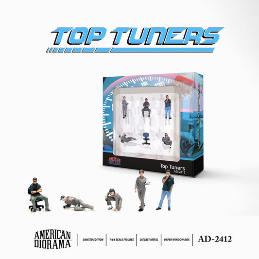 American Diorama 1/64 Top Tuners Figurine Pack