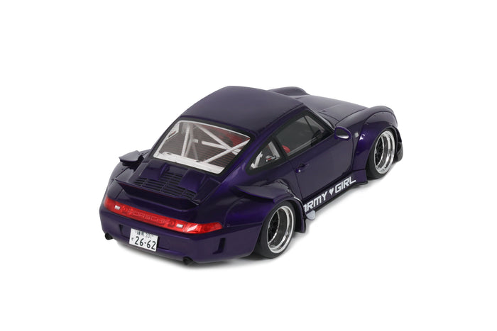 GT Spirit 1/18 RWB 993 "Army Girl" - Metallic Purple