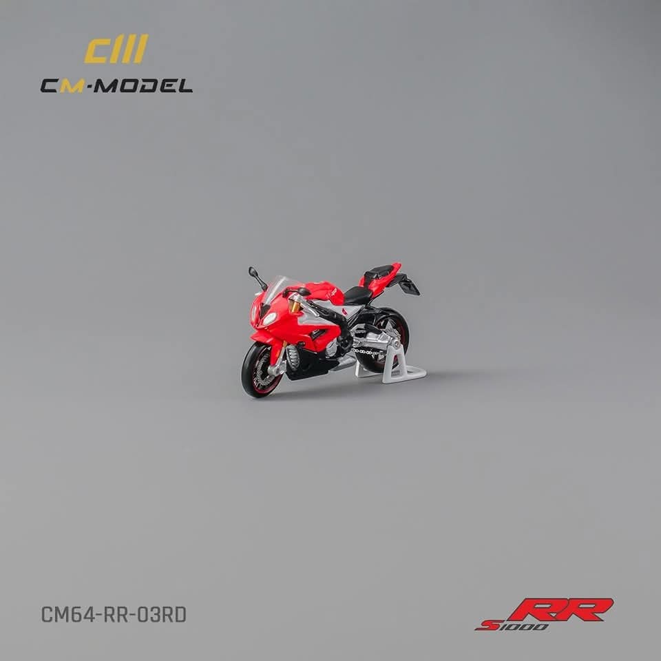 CM Model 1/64 BMW S1000 RR - Red