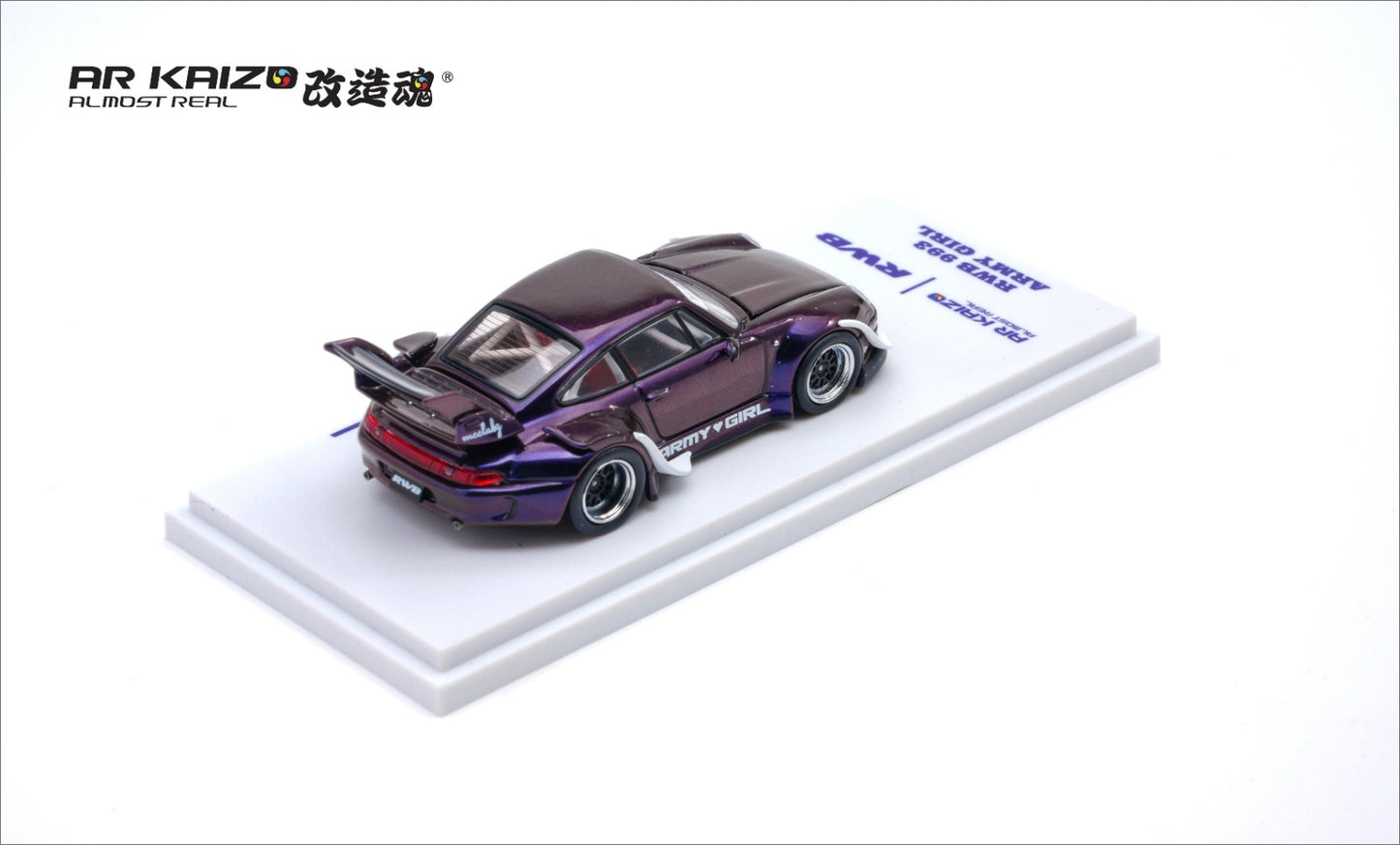 ⚠️ PRE ORDER ⚠️ Almost Real AR Kaizo 1/64 RWB 993 - "Army Girl"