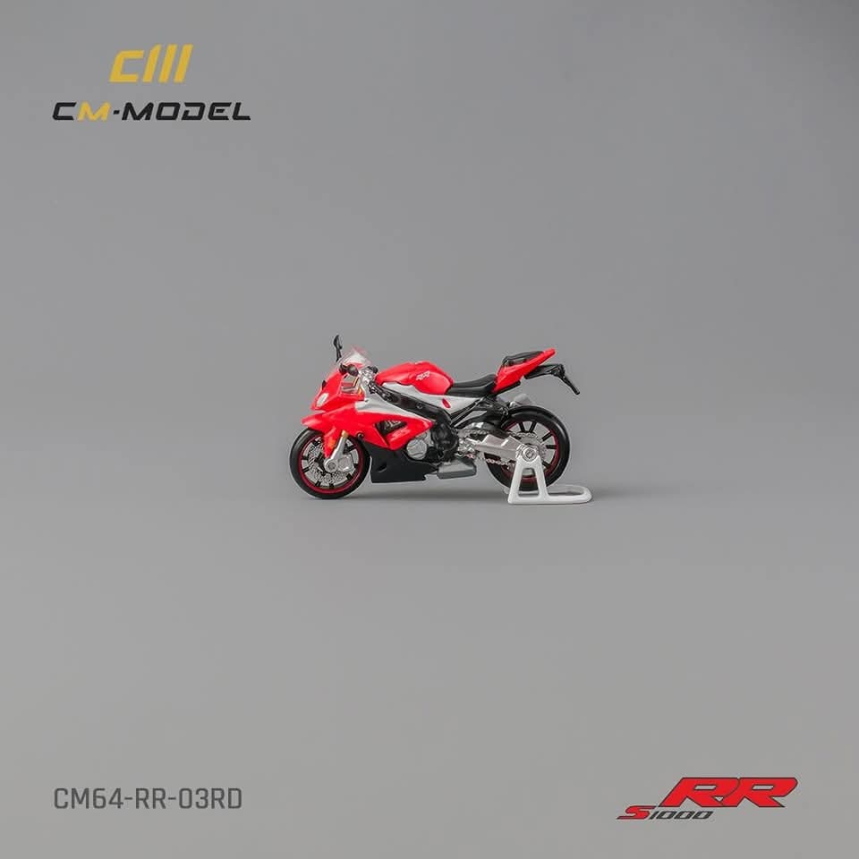 CM Model 1/64 BMW S1000 RR - Red