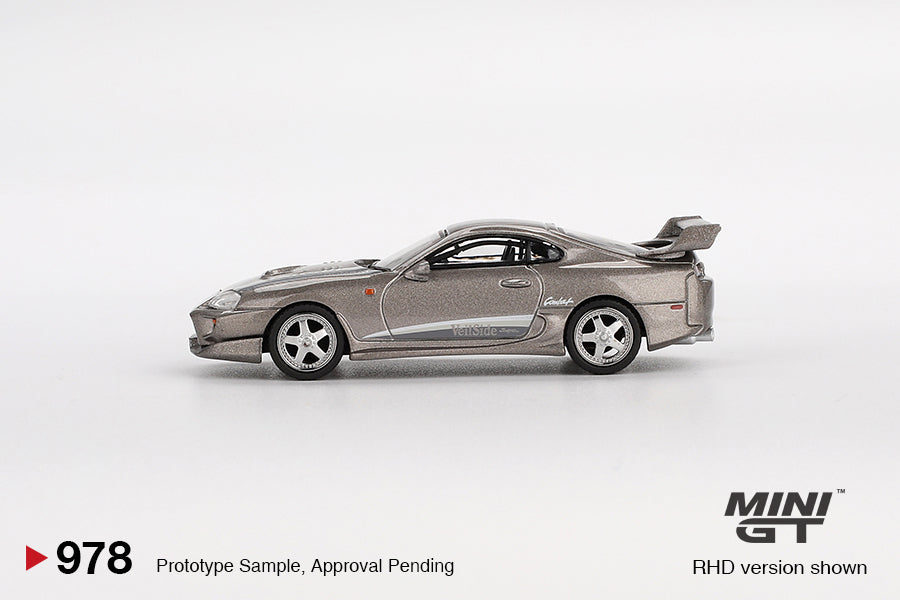 Mini GT 1/64 Veilside Toyota Supra Combat V2 (#978) - Combat Grey