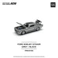 Pop Race 1/64 Shelby GT500 (1967) - Silver With Black Stripes