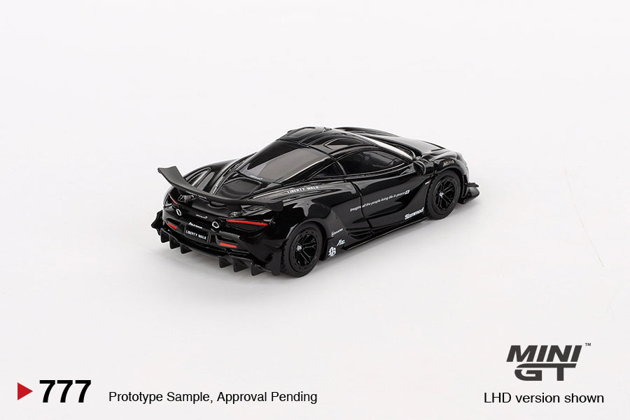 Mini GT 1/64 McLaren 720S LB★Works (#777) - Black