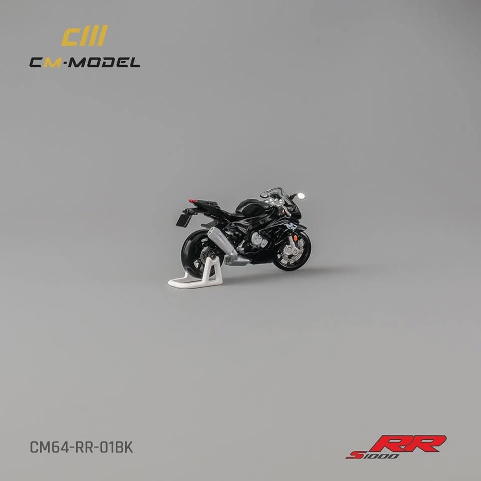 CM Model 1/64 BMW S1000 RR - Black