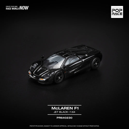 Pop Race 1/64 McLaren F1 - Jet Black