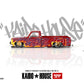 Mini GT x Kaido House 1/64 Chevrolet Silverado Dually - Dually On Fire V.1