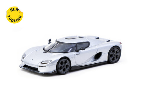 Tarmac Works 1/64 Koenigsegg CC8⁵⁰ - Silver