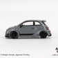 Mini GT 1/64 Abarth 595 LB-WORKS x Abas Works (#995) - Grey