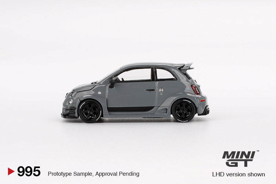 Mini GT 1/64 Abarth 595 LB-WORKS x Abas Works (#995) - Grey