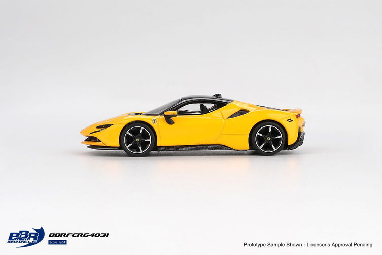 BBR 1/64 Ferrari SF90 - Giallo Modena