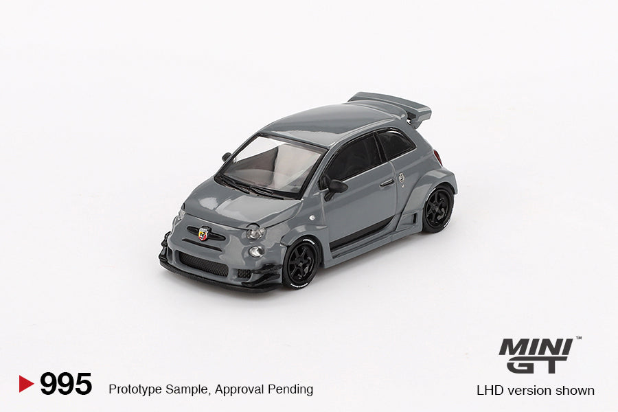Mini GT 1/64 Abarth 595 LB-WORKS x Abas Works (#995) - Grey