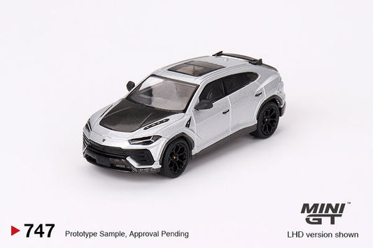 Mini GT 1/64 Lamborghini Urus Performante (#747) - Grigio Nimbus