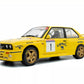 Solido 1/18 1992 BMW (E30) M3 GR.A - #1 Yellow Rally Principe Asturias