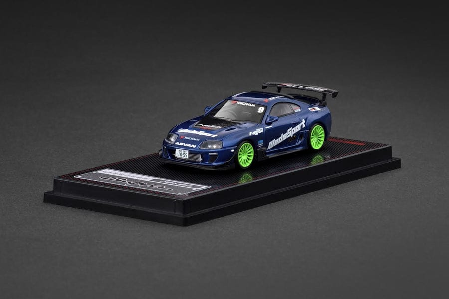 Ignition Models 1/64 Toyota Supra A80 - WedsSport Blue