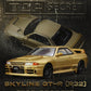 Inno64 1/64 Top Secret Nissan Skyline GTR (R32) - Gold