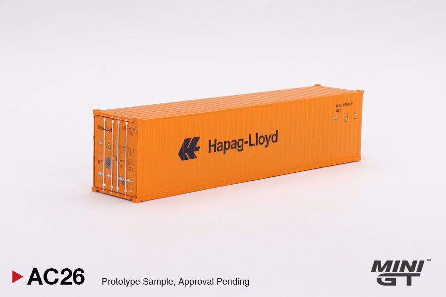 Mini GT 1/64 Hapag-Lloyd 40' Dry Shipping Container