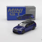 Mini GT 1/64 BMW M5 Touring (#1080) - Marina Bay Blue Metallic