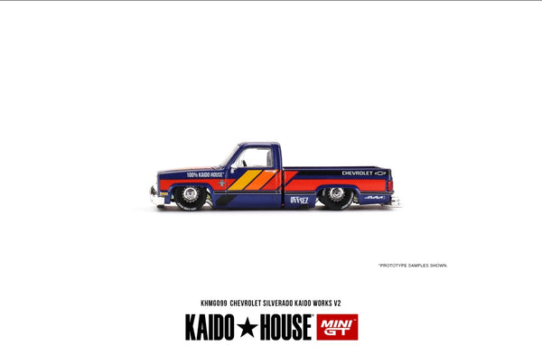 Mini GT x Kaido House 1/64 Chevrolet Silverado - Kaido Works V.2