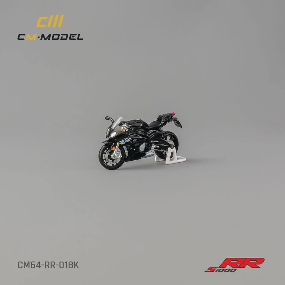 CM Model 1/64 BMW S1000 RR - Black
