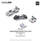 Pop Race 1/64 Mercedes-Benz CLK GTR - D2 Livery 1997 FIA GT Series