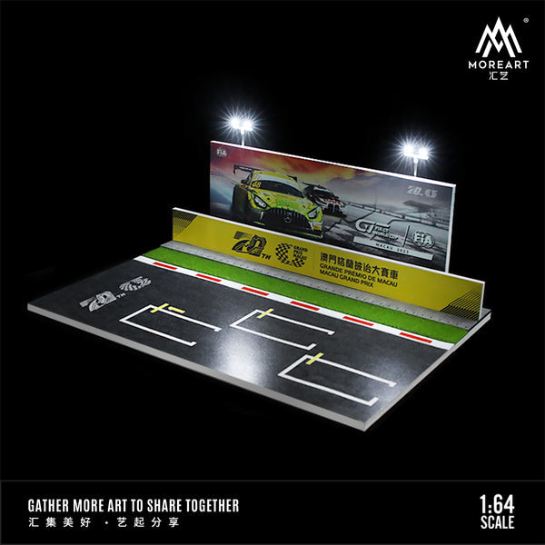 Moreart 1/64 FIA GT Series Start Grid Diorama (WORKING LED LIGHTS)