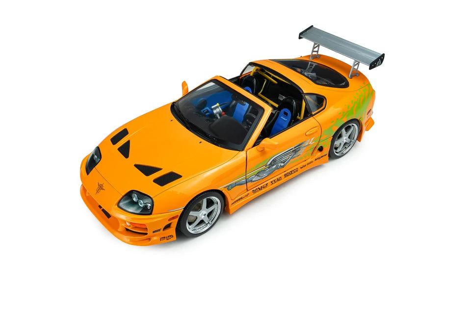 ⚠️ PRE ORDER ⚠️Solido 1/18 Toyota Supra (A80) "Brian's Supra" - The Fast & The Furious