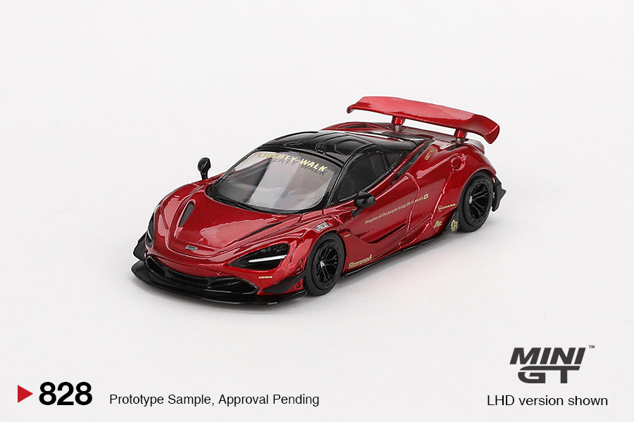 Mini GT 1/64 McLaren 720S LB★Works - Gem Red