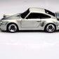 Briscale Micro 1/64 Porsche 911 (930) Blackbird - Silver
