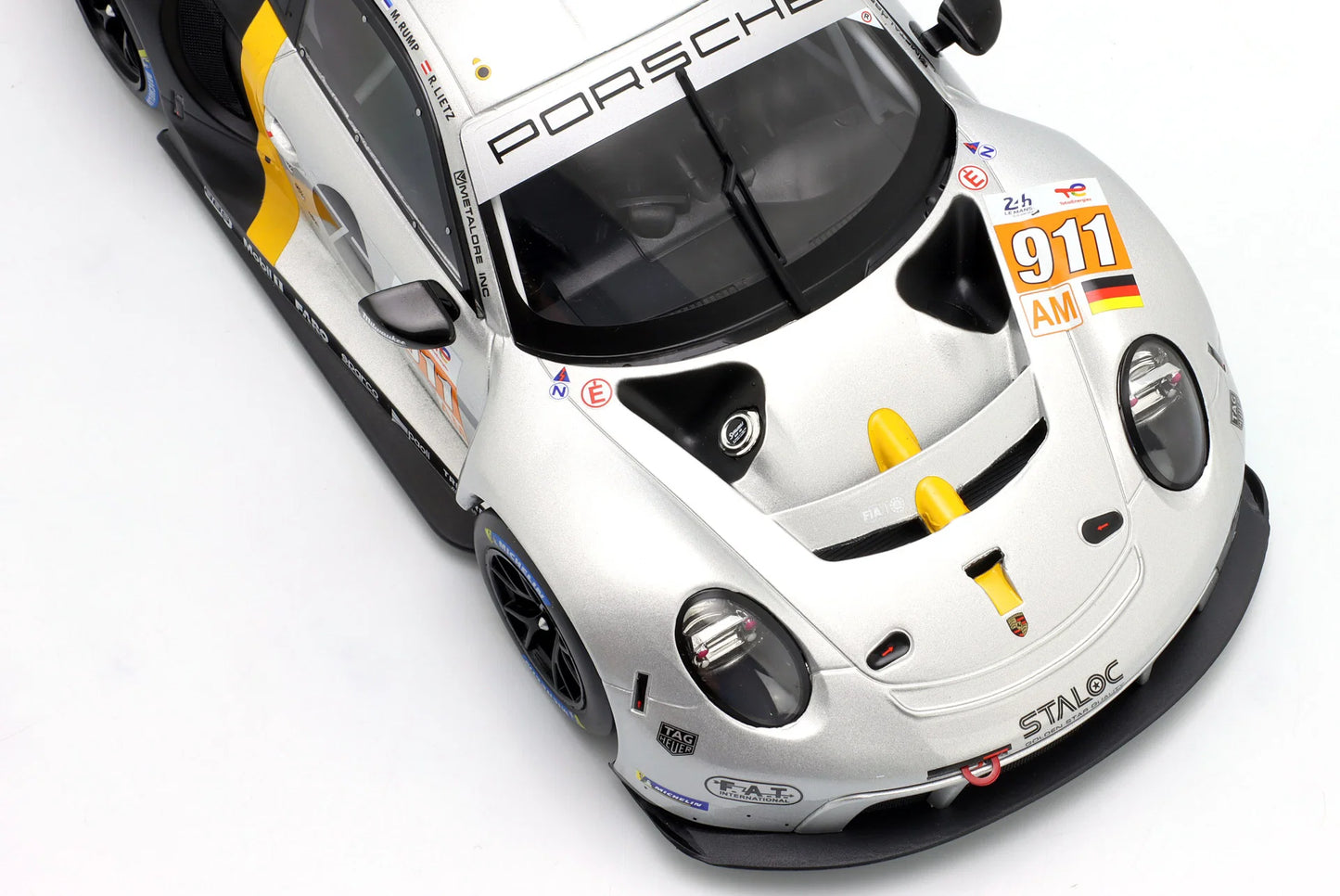 IXO 1/18 Porsche 911 RSR-19 #911 - 24h LeMans 2023 Proton Competition