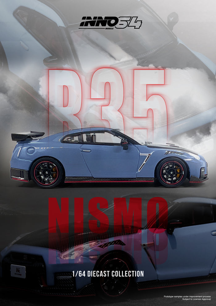 Inno64 1/64 Nissan GTR (R35) NISMO - Grey