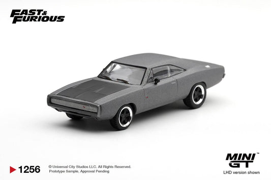 ⚠️ PRE ORDER ⚠️ Mini GT 1/64 Dodge Charger R/T (#1256) - Dom's Charger Fast Five