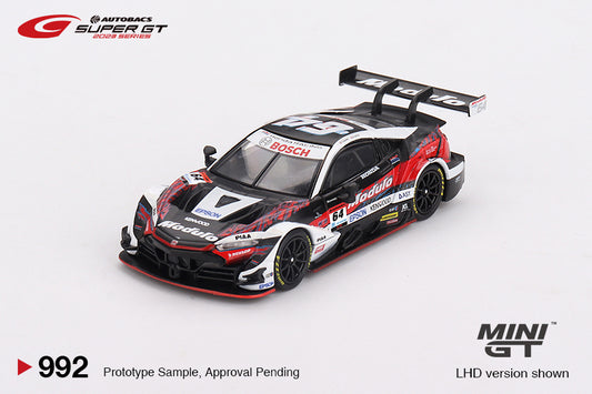 Mini GT 1/64 Honda NSX-GT "Type S" GT500 (#992) Modulo Nakajima Racing 2023 SUPER GT Series
