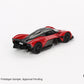 Mini GT 1/64 Aston Martin Valkyrie (#766) - Hyper Red