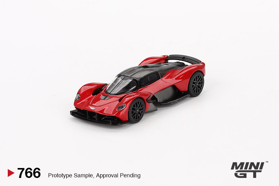 Mini GT 1/64 Aston Martin Valkyrie (#766) - Hyper Red