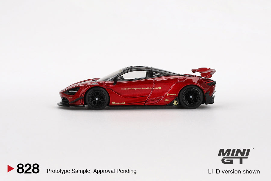 Mini GT 1/64 McLaren 720S LB★Works - Gem Red