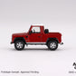 Mini GT 1/64 Land Rover Defender 90 Pick-Up (#323) - Masai Red