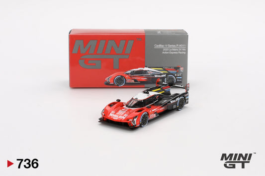 Mini GT 1/64 Cadillac V-Series.R (#736) - Action Express Racing 2023 Le Mans 24 Hrs