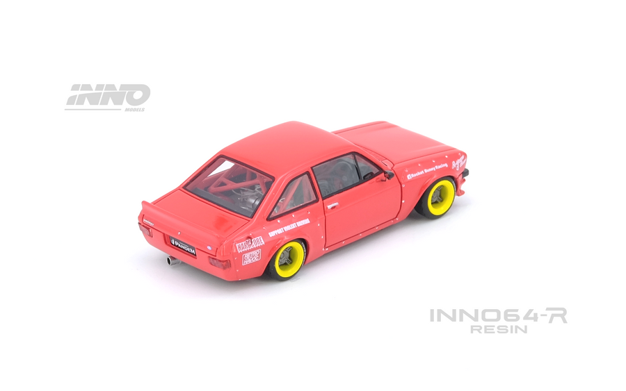 ⚠️ PRE ORDER ⚠️ Resin64 1/64 Pandem Ford Escort MK2 Retro Havoc - Red