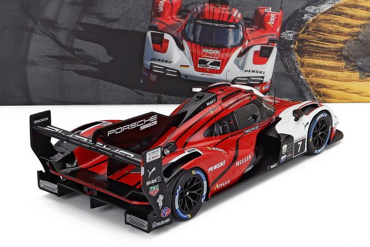 IXO 1/18 Porsche 963 Penske #7 - Winner 24h Daytona 2024